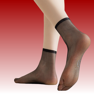 Calzini alla caviglia trasparenti opachi ultra sottili stampati da donna e ragazza, taglio basso, eleganti e comodi, spessore 15 <span class=keywords><strong>DEN</strong></span>, per sandali - Product Image 5