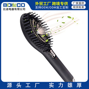 Morningstar Hair Straightener Comb 10.8 Inch Ceramic Tourmaline PTC Heater 150W 300F Wired 2.5M - Product Image 4
