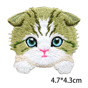 Patch grosir kucing lucu 2 inci, tempelan besi untuk hoodie & tas - Product Image 5