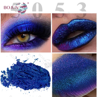 Poudre Pigmentée Scintillante Effet Caméléon Sirène pour Nail Art – Couleurs Changeantes pour Bricolage Style Designer – Conditionnement en Bouteille