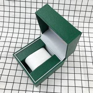 Boîte à montre carrée personnalisée en cuir PU, emballage de luxe pour bijoux, étui de présentation, nouveau <span class=keywords><strong>design</strong></span> pour montres - Product Image 6