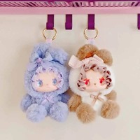 Vente en gros de poupées en peluche à visage en caoutchouc souple de la série LOVELY EMMA Rabbit Alliance, boîte mystère, échelle 1/12, emballage d'origine, unisexe