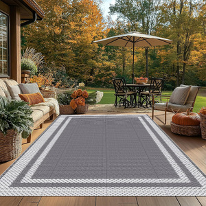 Alfombra <span class=keywords><strong>de</strong></span> paja <span class=keywords><strong>de</strong></span> plástico portátil para exteriores al por mayor, alfombras para acampar, alfombra duradera para exteriores, alfombra para exteriores - Product Image 2