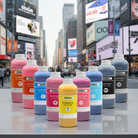 Tinta Eco Solvente de Color Brillante Premium para Impresora Roland Mutoh Mimaki Dx7 I3200, Cabezal de Impresión para Impresión de Publicidad Exterior