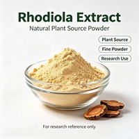 Poudre d'extrait de racine de Rhodiola multi-mesh en vrac disponible pour la production de composés alimentaires et cosmétiques – Matière première