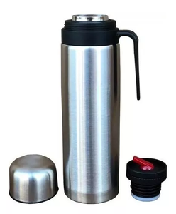 Termo <span class=keywords><strong>de</strong></span> Acero Inoxidable <span class=keywords><strong>de</strong></span> 1 Litro con Asa y Tapón para Mate, Botella Térmica <span class=keywords><strong>Argentina</strong></span> - Product Image 4