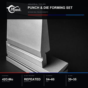 Utensili per Pressa Piegatrice all'Ingrosso: Punzone e Matrice Inferiore 42CrMo Lucidati per <span class=keywords><strong>Trumpf</strong></span> Amada Bystronic - Product Image 1