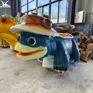 Vui Vẻ Công Viên Tùy Chỉnh Rideable Khủng Long Mô Hình Cho Bán Đi Bộ Điện Mountable Khủng Long Đi Xe Cho Trẻ Em - Product Image 6