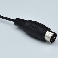 Câble de connexion automobile professionnel DIN 5P câble d'extension Audio MIDI double mâle 5 broches câbles de connecteur de commutateur de maison intelligente
