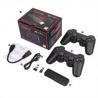 Manettes sans fil 2,4 GHz CE FCC RoHS 4K HD avec jeux intégrés, sortie vidéo 4K HD pour console de jeux TV, OEM ODM Vente en gros