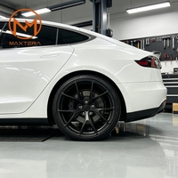 Jantes de voiture pour passagers Maxtera Forged Custom Signature SV104 Style pour Tesla Mustang Corvette Porsche Audi BMW AMG GT en alliage