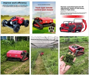 Робот-газонокосилка LY2 196cc, 4-тактная, аккумуляторная, 1500 Вт, с управлением через приложение, для ухода за газонами на частных участках, сертифицирована CE - Product Image 3