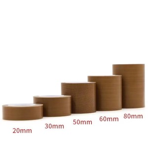 Chịu nhiệt PTFE băng dính sợi thủy tinh vải chống dính niêm phong Băng Silicone keo áp lực - Product Image 4