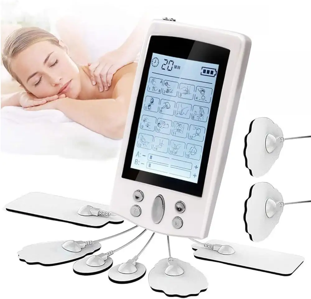 Ultimi prodotti 2023 Analog Let Ems massaggiatore per collo e spalle Pulse Vacuum Multiple Tens con riscaldamento prodotti per massaggi Uhaieec