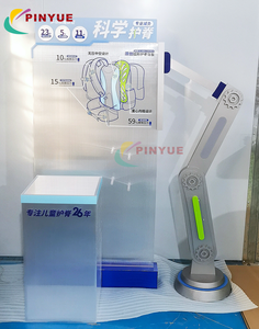 Expositor de Diseño Personalizado, Expositor de <span class=keywords><strong>Farmacia</strong></span>, Accesorios de Exhibición, Soporte de Acrílico Mate Metálico para Eventos - Product Image 4