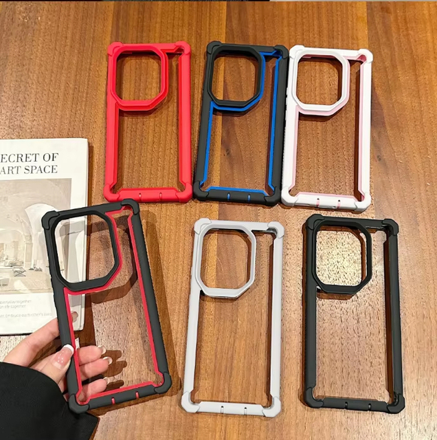 Luxury Shockproof TPU+PC Shockproof case for Iphones 15 Pro Max 17 Pro 2-in-1 Heavy Duty Phone Case for Infinix Note 50 Pro 4G