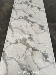 Lámina <span class=keywords><strong>de</strong></span> PVC con Efecto Mármol UV - Lámina Moderna <span class=keywords><strong>de</strong></span> Alta Calidad, Impermeable y Resistente al Fuego para Baños y Apartamentos, Fábrica <span class=keywords><strong>de</strong></span> Shandong - Product Image 5