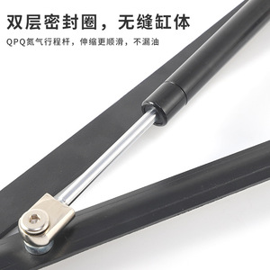 Flip Down Table Accessories With Glue Groove Center Opening Cold Rolled Steel <b>Space</b> <b>Saving</b> For Bar Counter <b>Desk</b> - Product Image 5