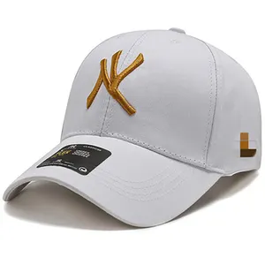 Wholesale Custom Cotton Baseball Cap Embroidery New York 6 Panel Cap With Logo Custom Sport Cap