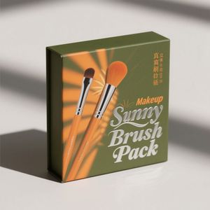 Custom Size Self Erecting Rectangle <b>White</b> Cardboard Cosmetic Packaging <b>Box</b> for Makeup for Lotion - Product Image 1