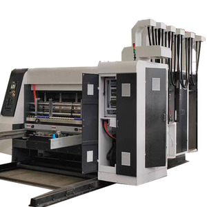 Automatic Pizza Box Making Machine Corrugated Carton Packaging Printing Slotting Machine For Corrugated Carton Box