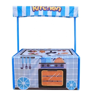 Tente de tipi <span class=keywords><strong>Pop</strong></span> Up pour enfants, ensemble cuisine pour enfants, jouets de simulation, intérieur, fête et événement, tente pliante en tissu pour garçons et filles - Product Image 4