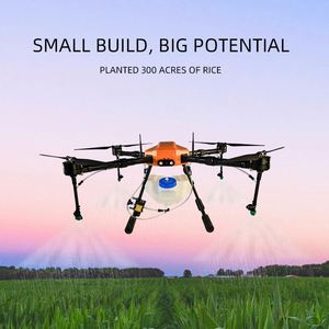 Dron Agrícola T10 Totalmente Automático de Cuatro Ejes para Pulverización de Fertilizantes, con Control Remoto, Material Plástico, para Cuidado de Plantas - Product Image 2