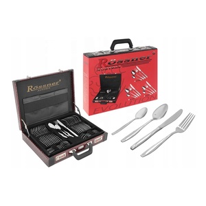 Servizio <span class=keywords><strong>di</strong></span> <span class=keywords><strong>Posate</strong></span> Royal King Design in Acciaio Inox Placcato Oro 24k per <span class=keywords><strong>12</strong></span> Persone, <span class=keywords><strong>Set</strong></span> <span class=keywords><strong>di</strong></span> <span class=keywords><strong>Posate</strong></span> <span class=keywords><strong>da</strong></span> 72 Pezzi - Product Image 6