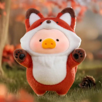 Figurines d'action anime de collection de la série Lulu Piggy Animal Party, décorations mignonnes, boîte mystère pour ornement de bureau