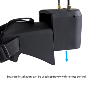 High Quality 5 Inch FPV Goggles 800*480 HD 5.8G 40CH Diversity DVR Video Headset For <b>RC</b> Racing FPV <b>Drone</b> Accessories Kit - Product Image 3