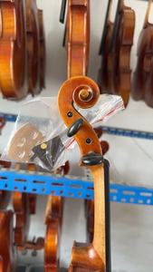 Bán buôn trực tiếp phụ kiện đàn violin gỗ thông nguyên khối làm thủ công - Product Image 3