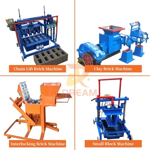 Mesin Pembuat Bata Otomatis Mesin Pembuat Bata Kecil Pembuat Bata Tanah Liat untuk Bangunan - Product Image 6