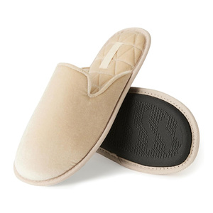 <strong>House</strong> <strong>Slippers</strong> <strong>for</strong> Men <strong>Women</strong> Full Toe Comfortable Memory Foam Slip on Diamond Velvet Indoor <strong>Slippers</strong> - Product Image 4