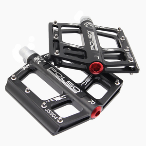 Pédale de vélo POLSO JS504 OEM de haute qualité, ultralégère, avec 3 roulements étanches, en alliage d'aluminium, rouge, bleu, noir, pour BMX, cruisers, VTT, vélo de route - Product Image 3