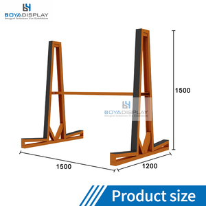 Venta al por mayor de alta calidad Marco de baldosas de cerámica suelo gran losa de construcción mármol granito cuarzo piedra estante de exhibición - Product Image 4