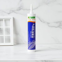 Adhésif structurel en silicone neutre, scellant imperméable résistant aux intempéries, colle résistante aux intempéries pour panneaux muraux, verre et céramique