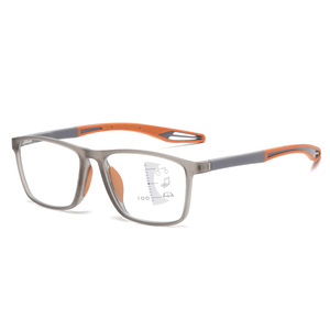 Lunettes <span class=keywords><strong>de</strong></span> lecture photochromiques TR90 pour hommes et femmes Lunettes multifocales anti-dérapantes intérieures/extérieures <span class=keywords><strong>à</strong></span> double usage anti-bleu - Product Image 1