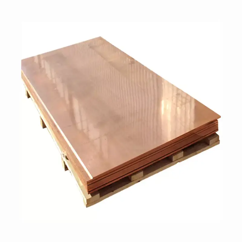 High Quality Copper Alloy Sheet Plate C17500 3mm 5mm 20mm thickness 99.99% Brass Copper Sheet