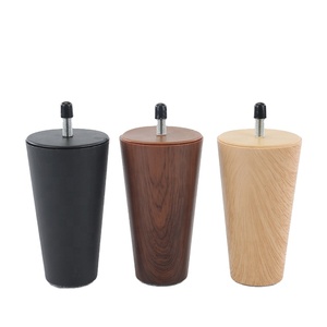Entrega Rápida: Patas de Sofá de Plástico y Madera de 3.8 Pulgadas, Ajustables, para Muebles de Hotel, Cocina, Comedor, Hospital y Gabinetes - Product Image 2