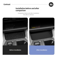 Silikon-Gel Mittelkonsolen-Matte für 2026 RAV4 Rutschfest & Staubdicht Dicke Auto-Aufbewahrungsmatte Innenraum-Zubehör