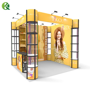Qinke Zhanlan <span class=keywords><strong>Shanghai</strong></span>, Equipo para Ferias Comerciales de 20x20, Stand de Exhibición Portátil de 2 Caras Abiertas, Elegante, para Ferias - Product Image 6