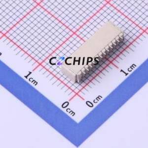 HC-1.0-12PWT Wire-to-Board Pin Header SMD,P=1mm,Horizontal Mount Connector 1x12P 1mm Horizontal Mount SH - Product Image 2