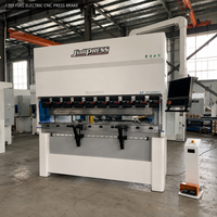 Prensa Plegadora CNC Eléctrica Completa EP121/2000S 1210kN con Servomotor Dual y Controlador SCS700 para Metal