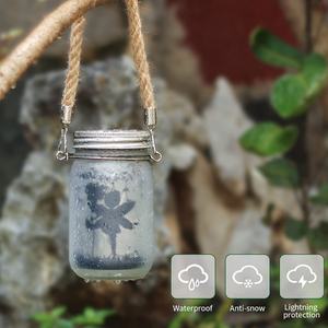 Nouvelle lampe solaire LED DIY étanche pour extérieur, en fil de cuivre, pour pot Mason en verre - Product Image 3