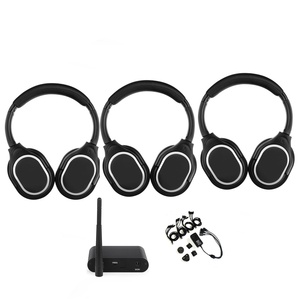 Chine Shenzhen fabricant en gros silencieux Disco casque sans fil écouteur casque pour <span class=keywords><strong>film</strong></span> en plein air, <span class=keywords><strong>film</strong></span>, conférence RF998 - Product Image 4