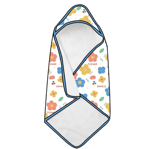 Soft <strong>Hooded</strong> Polyester Bath <strong>Towel</strong> for Newborns <strong>Toddlers</strong> Eco-Friendly Custom Pattern Sizes Super Absorbent Home Baby Gift - Product Image 3