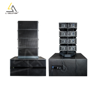 Système de sonorisation L-solution 8 pièces HDL20 & 9006A, double ligne acoustique 10 pouces, néodyme, 4 ohms, 2 pièces caisson de basses 18 pouces, jusqu'à 10400W