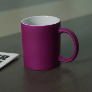 Tazza <span class=keywords><strong>da</strong></span> Caffè in <span class=keywords><strong>Ceramica</strong></span> <span class=keywords><strong>Fai</strong></span>-<span class=keywords><strong>da</strong></span>-<span class=keywords><strong>Te</strong></span> di Alta Qualità, Tazza Vuota con Rivestimento Smaltato Spray Fluorescente - Product Image 4