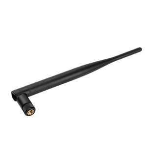 Antenne WiFi 2,4 GHz RP-SMA Mâle Pliable à Gain Élevé 5dBi en Caoutchouc pour Routeur, Contrôle de Pare-feu et Hôte, Personnalisée en Usine - Product Image 3