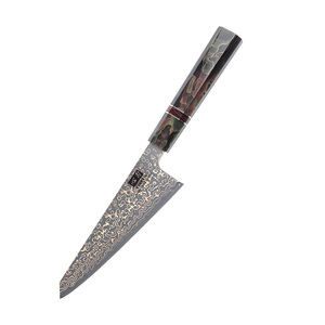 <span class=keywords><strong>Cuchillos</strong></span> de Cocina de Acero Inoxidable Damasco Marca Xingye XYJ, Hoja de 6 Pulgadas, 67 Capas, Pulido, Madera Estabilizada, Forjado - Product Image 4